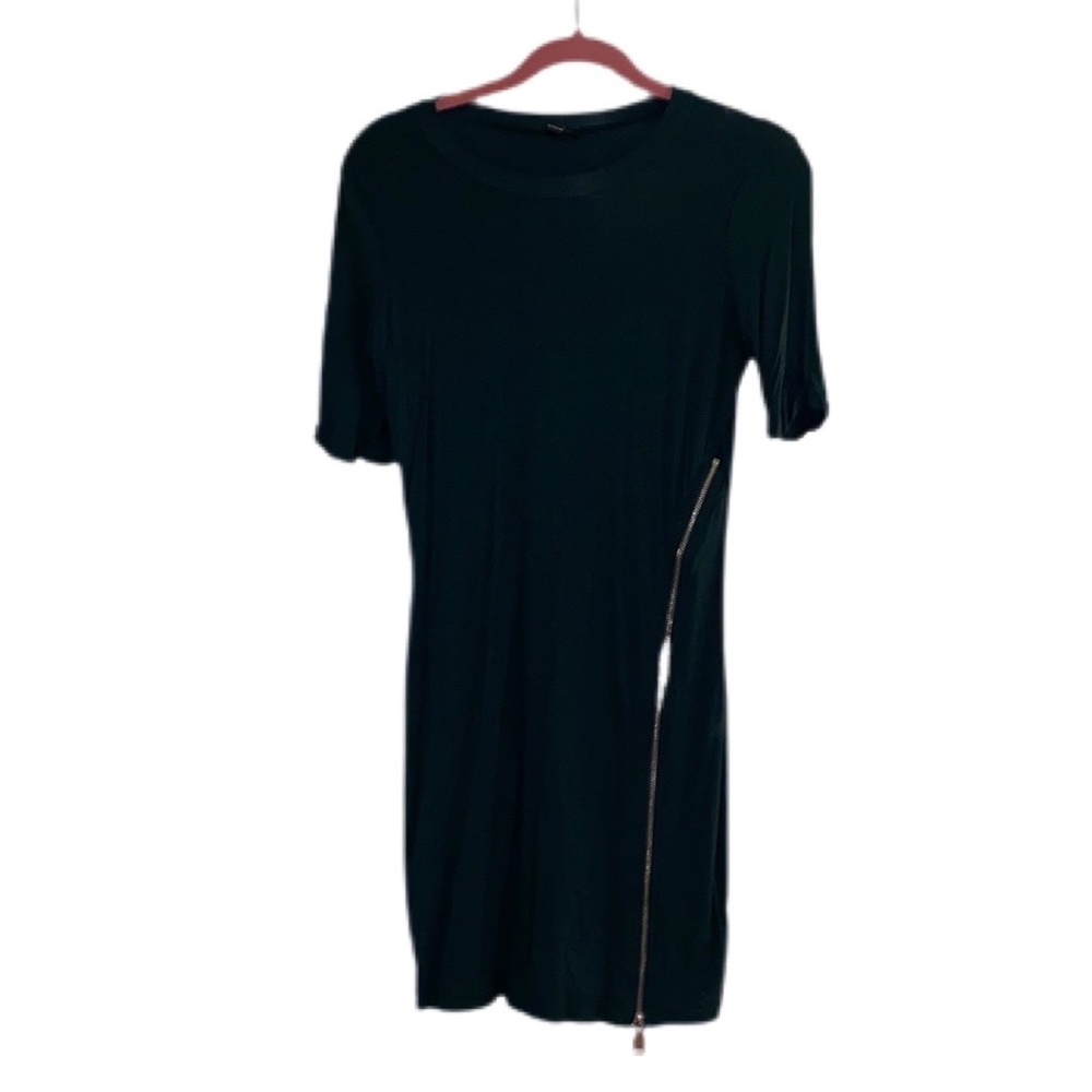 Dark Windsor Dress size medium with silver zipper. Tight fitting mini dress